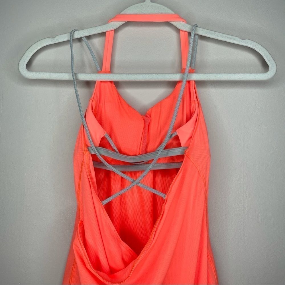 Lululemon Flow & Go Tank Top Very‎ Light Flare / Silver Spoon Yoga Loose Mesh 2 - Picture 7 of 11